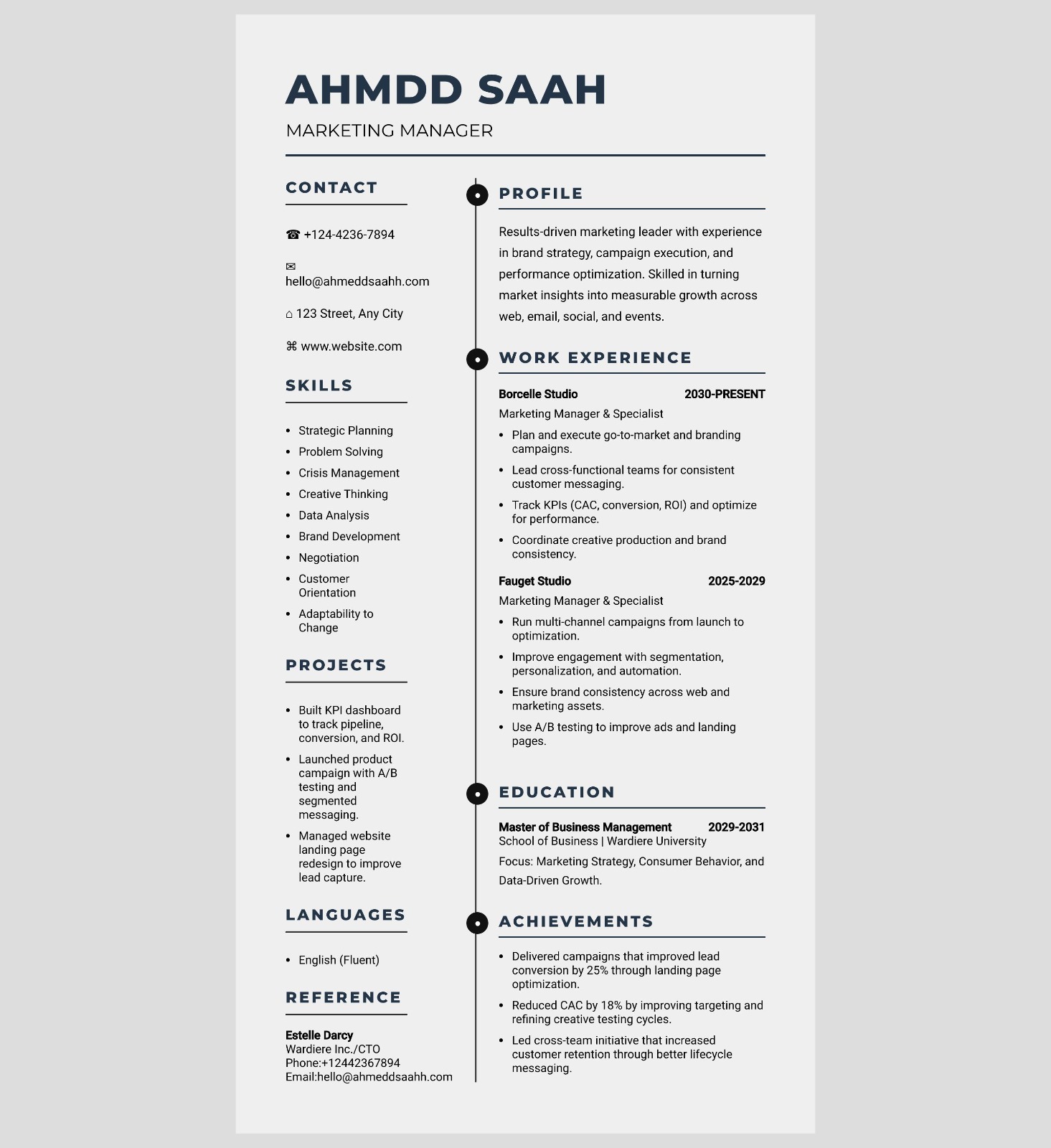 Principal Template